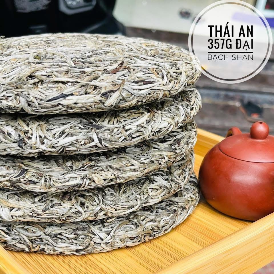 Bánh trà Bạch trà 357g 3 bach tra thai an