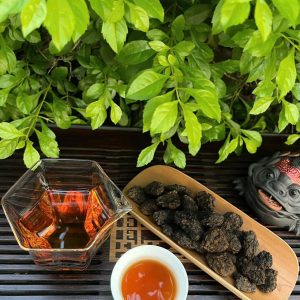 Phổ Nhĩ Chín Lão Đầu Trà 100g- Loại 1
